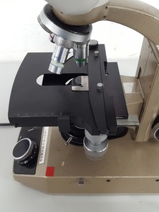 Thumbnail image of Vickers M15 Binocular Biological Microscope + 4x Objectives S4116, Z2975, Z6823,