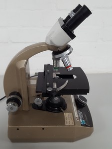 Thumbnail image of Vickers M15 Binocular Biological Microscope + 4x Objectives S4116, Z2975, Z6823,