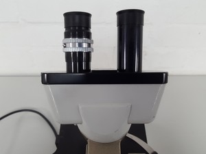 Thumbnail image of Vickers M15 Binocular Biological Microscope + 4x Objectives S4116, Z2975, Z6823,