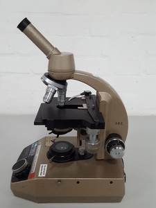 Thumbnail image of Vickers M15 Monocular Microscope + 4x Objectives, 100/1.30, PH2, 10/0.28,