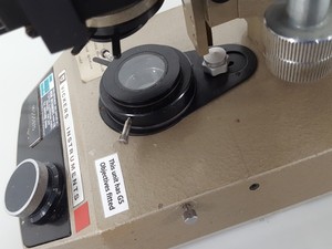 Thumbnail image of Vickers M15 Monocular Microscope + 4x Objectives, 100/1.30, PH2, 10/0.28,