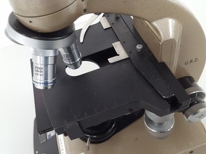 Thumbnail image of Vickers M15 Monocular Microscope + 4x Objectives, 100/1.30, PH2, 10/0.28,