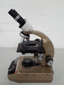 Thumbnail image of Vickers M15 Binocular Microscope + 4x Objectives 100/1.3 OIL, 40x 0.70, 10/0.25 