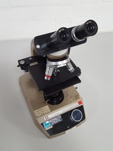 Thumbnail image of Vickers M15 Binocular Microscope + 4x Objectives 100/1.3 OIL, 40x 0.70, 10/0.25 