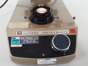 Thumbnail image of Vickers M15 Binocular Microscope + 4x Objectives 100/1.3 OIL, 40x 0.70, 10/0.25 