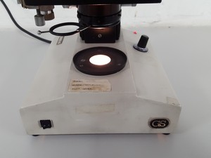 Thumbnail image of GS Series 10 Binocular Microscope + 4x Objectives 100/1.30, 10/0.28, Lab