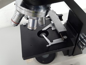 Thumbnail image of GS Series 10 Binocular Microscope + 4x Objectives 100/1.30, 10/0.28, Lab