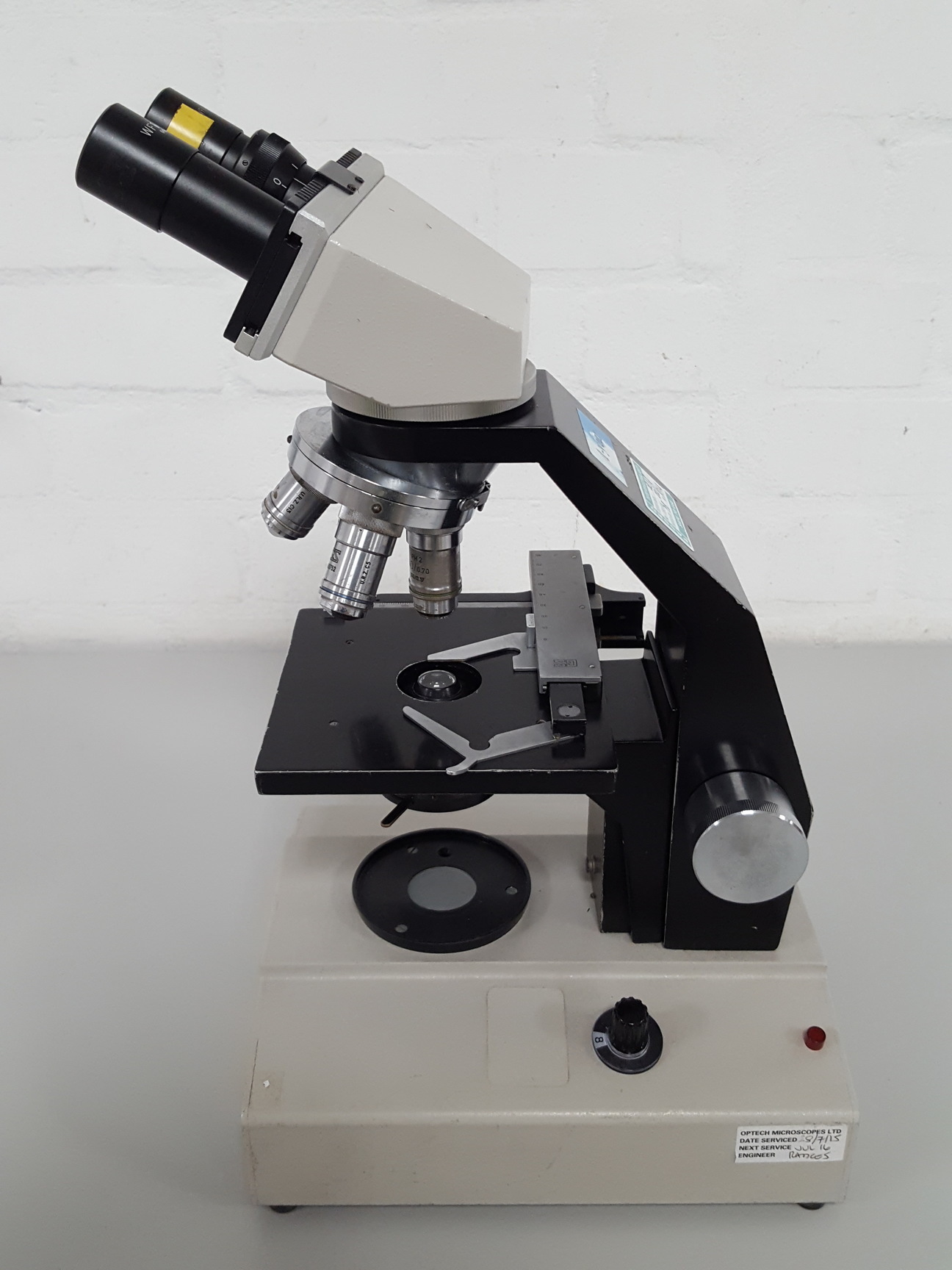 Image of GS Series 10 Binocular Microscope + 4x Objectives A41162, A36046, A39764