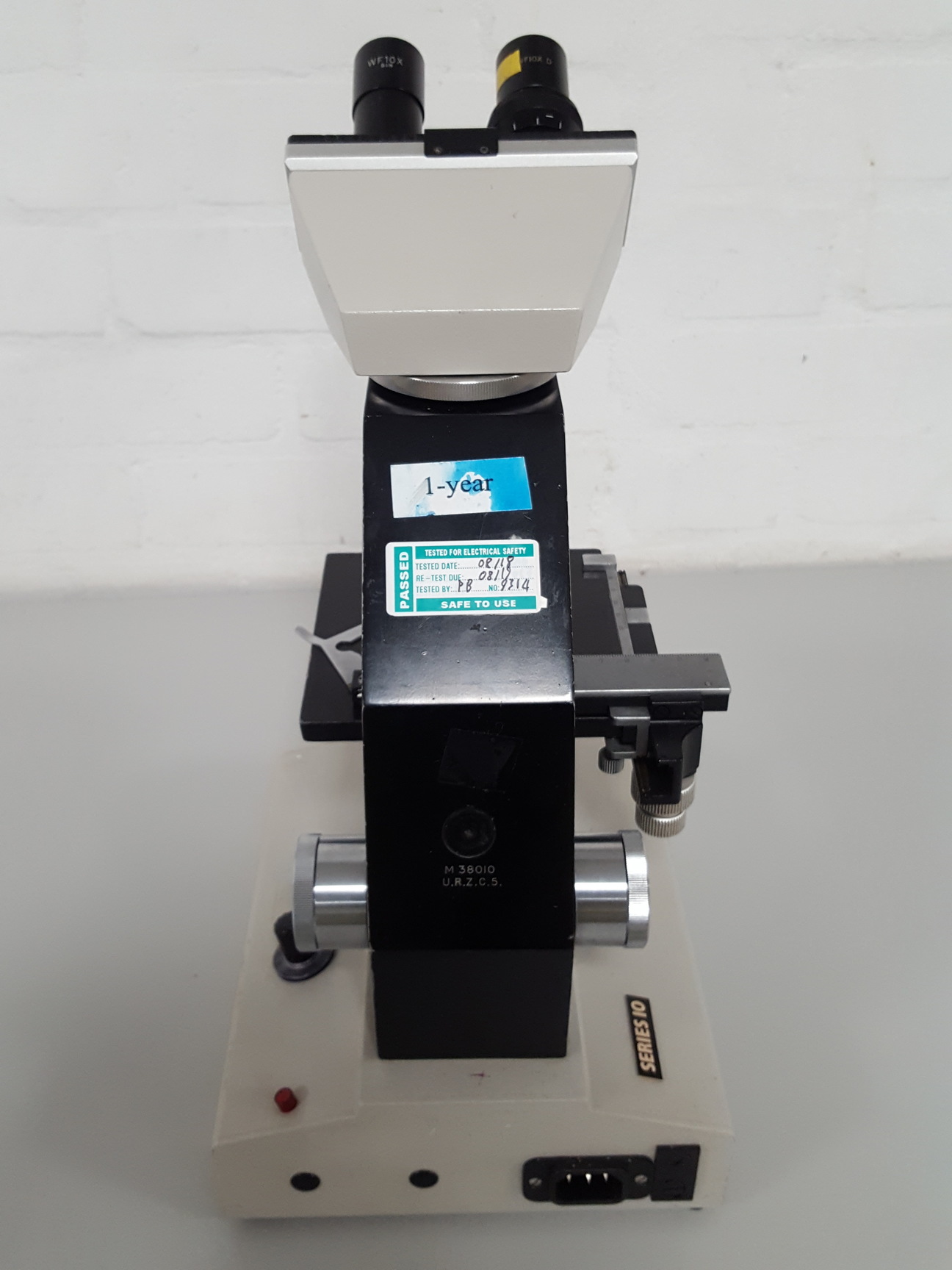 Image of GS Series 10 Binocular Microscope + 4x Objectives A41162, A36046, A39764