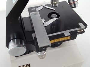 Thumbnail image of GS Series 10 Binocular Microscope + 4x Objectives A41162, A36046, A39764