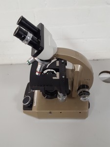 Thumbnail image of Vickers M15 Binocular Microscope + 3x Objectives 40/0.25, 100/1.3 OIL, 10/0.25 