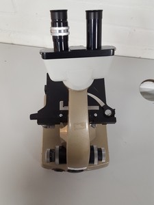 Thumbnail image of Vickers M15 Binocular Microscope + 3x Objectives 40/0.25, 100/1.3 OIL, 10/0.25 