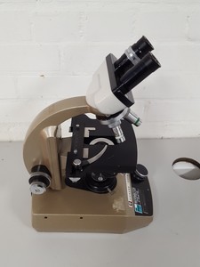 Thumbnail image of Vickers M15 Binocular Microscope + 3x Objectives 40/0.25, 100/1.3 OIL, 10/0.25 