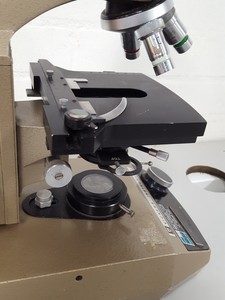 Thumbnail image of Vickers M15 Binocular Microscope + 3x Objectives 40/0.25, 100/1.3 OIL, 10/0.25 