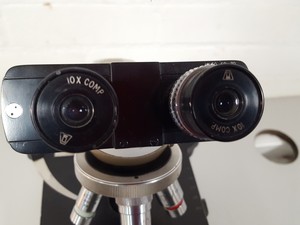 Thumbnail image of Vickers M15 Binocular Microscope + 3x Objectives 40/0.85, 100/1.3 OIL, 10/0.25