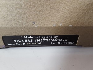 Thumbnail image of Vickers M15 Binocular Microscope + 3x Objectives 40/0.85, 100/1.3 OIL, 10/0.25