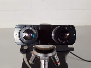 Thumbnail image of Vickers M15 Binocular Microscope +3x Objectives 40/0.75 PH2, 100/1.3 OIL 10/0.25