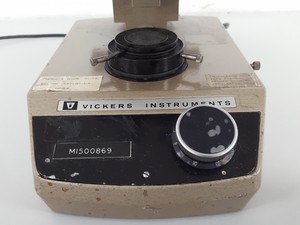 Thumbnail image of Vickers M15 Binocular Microscope +4 Objectives 100/1.3OIL, 40x 0.65, 10/0.25 PH1