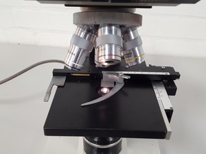 Thumbnail image of Vickers Instruments ML1300 Microscope Splan 100x/1.25, 40x/0.65, 10x/0.25