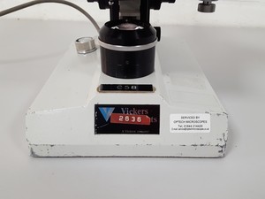 Thumbnail image of Vickers Instruments ML1300 Microscope Splan 100x/1.25, 40x/0.65, 10x/0.25