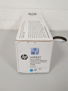 Thumbnail image of Genuine HP LaserJet CC531AC Cyan Ink Toner Cartridge Printer