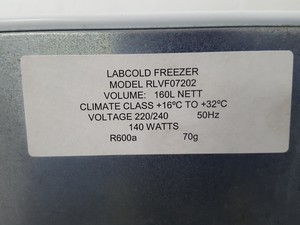 Thumbnail image of Labcold Lab Freezer RLVF07202 Single Door Spark Free Upright Freestanding