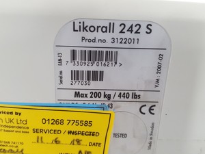 Thumbnail image of Likorall 242 S R2R Overhead 200kg Patient Lift Winch Healthcare Disabled Hoist