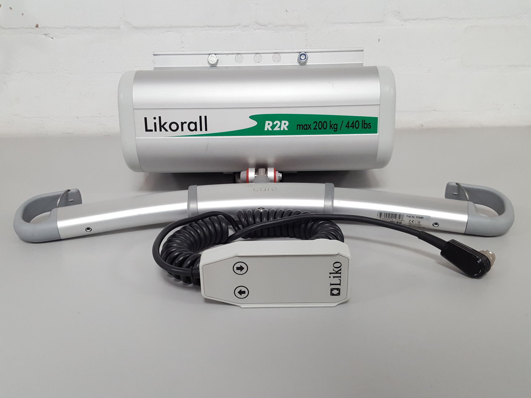 Image of Likorall 242 S R2R Overhead 200kg Patient Lift Winch Healthcare Disabled Hoist