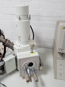 Thumbnail image of Jeol JSM-5300LV Scanning Electron Microscope + Pfeiffer TCP040 Lab
