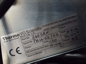 Thumbnail image of Jeol JSM-5300LV Scanning Electron Microscope + Pfeiffer TCP040 Lab
