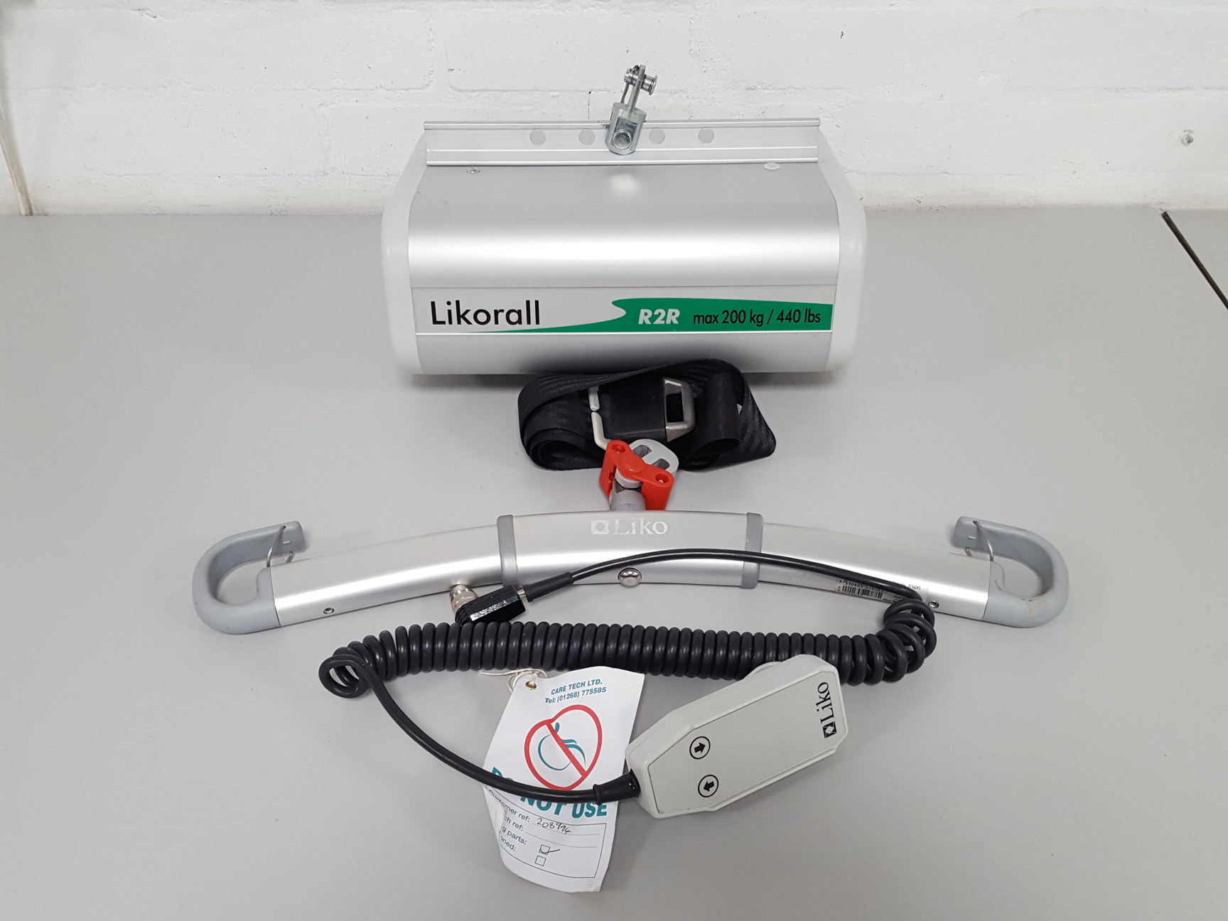 Image of Likorall 242 S R2R Overhead 200kg Patient Lift Winch Disabled Hoist Care