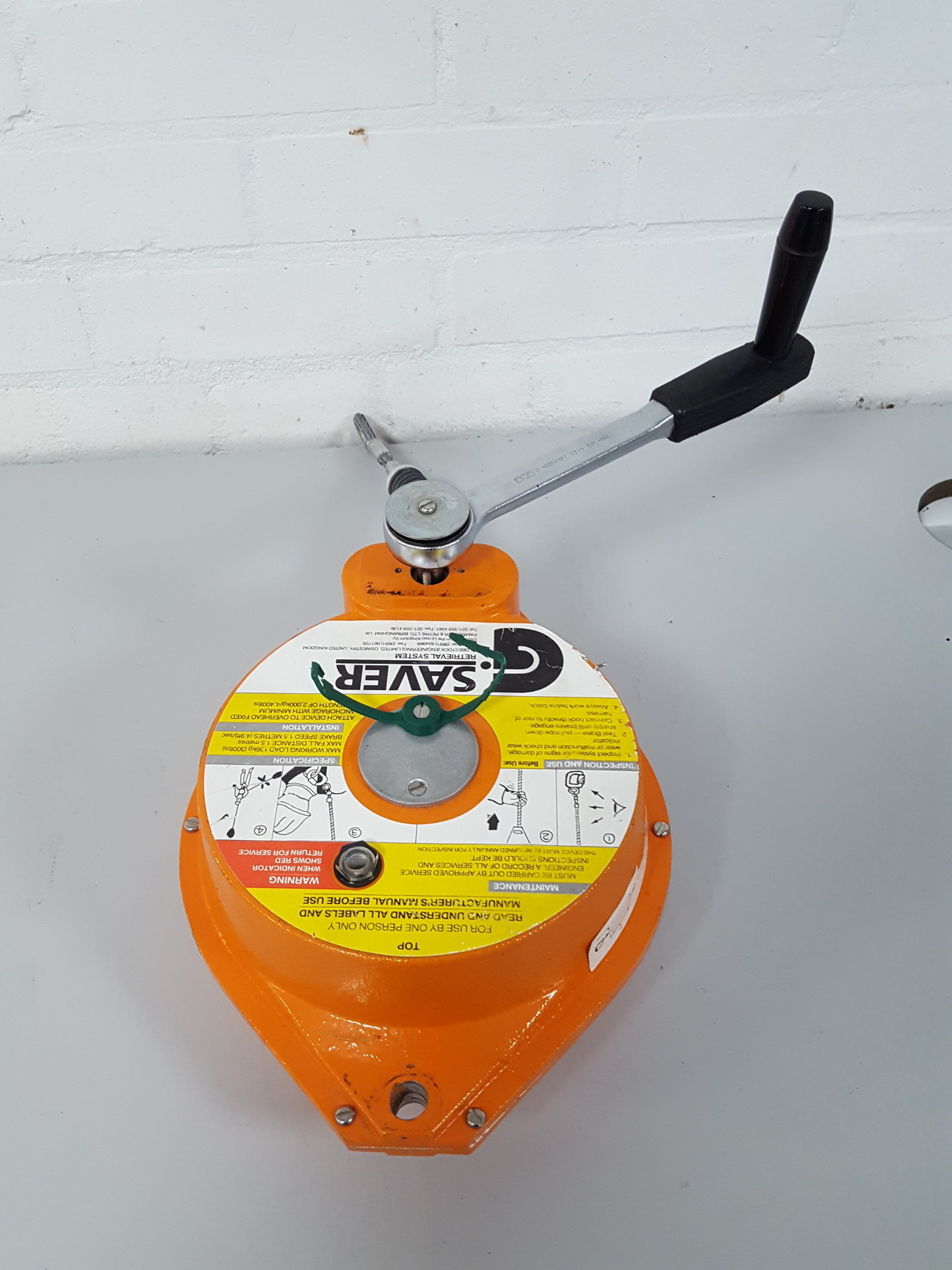 Image of G.Saver Retrieval System Wire Rope Fall Arrest Block Emergency