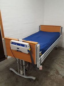 Thumbnail image of ArjoHuntleigh Medical Hospital Bed + Nimbus 3 Controller & Huntleigh Mattress