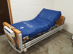 Thumbnail image of ArjoHuntleigh Medical Hospital Bed + Nimbus 3 Controller & Huntleigh Mattress