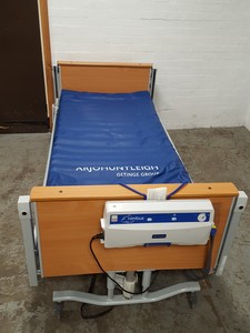 Thumbnail image of ArjoHuntleigh Medical Hospital Bed + Nimbus 3 Controller & Huntleigh Mattress