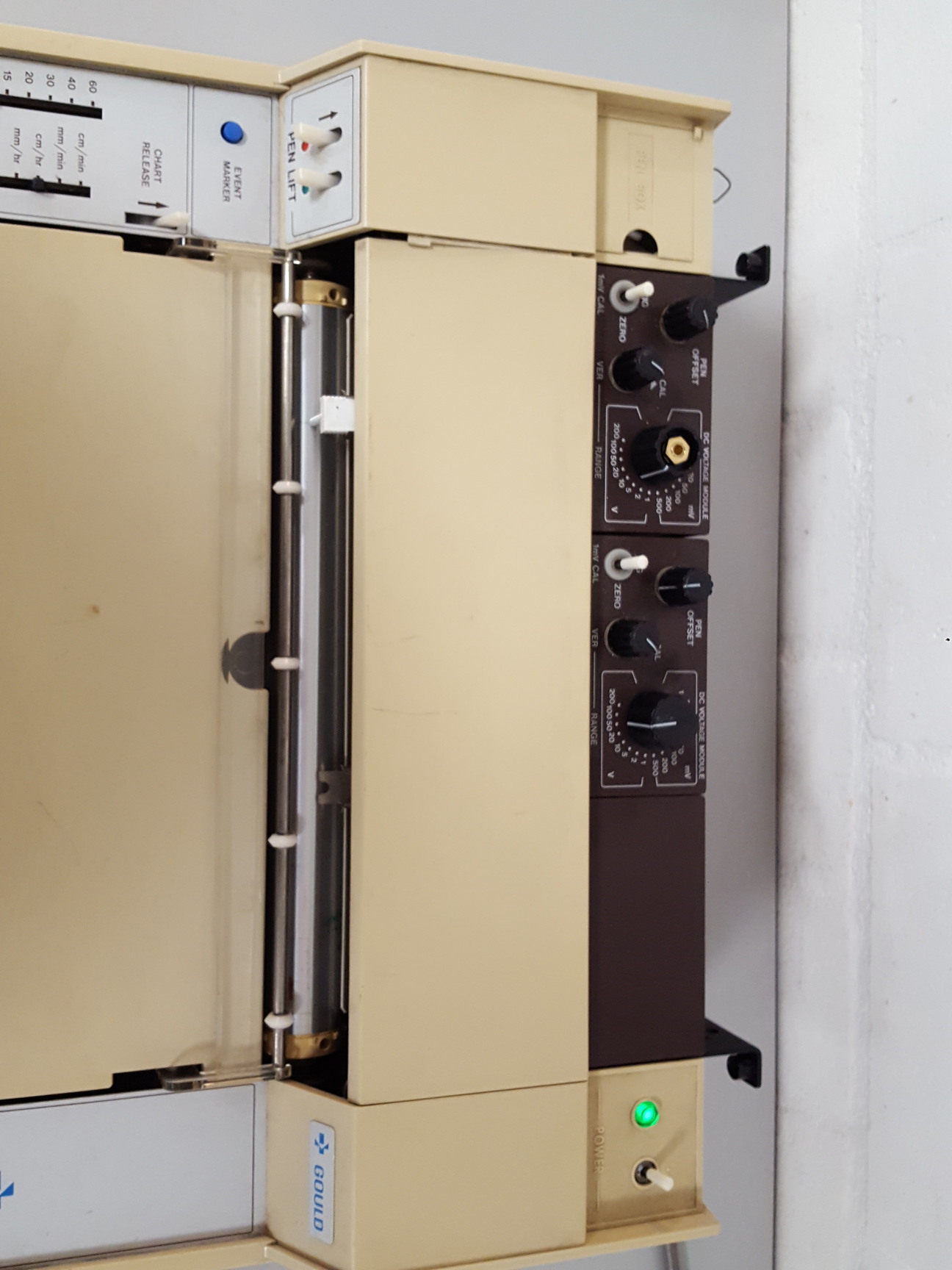 Image of Gould Type BS-272 Chart Recorder Lab