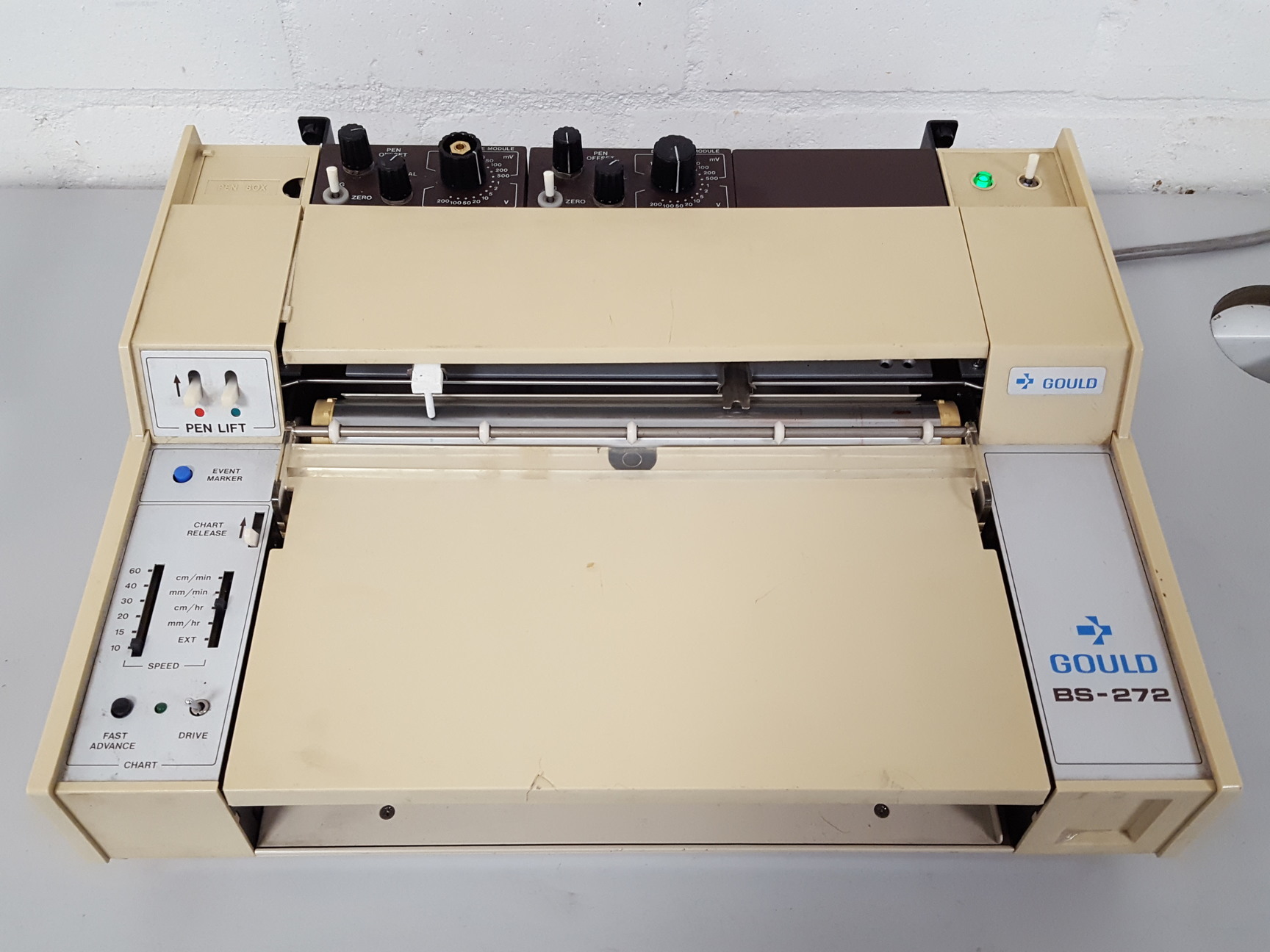 Image of Gould Type BS-272 Chart Recorder Lab