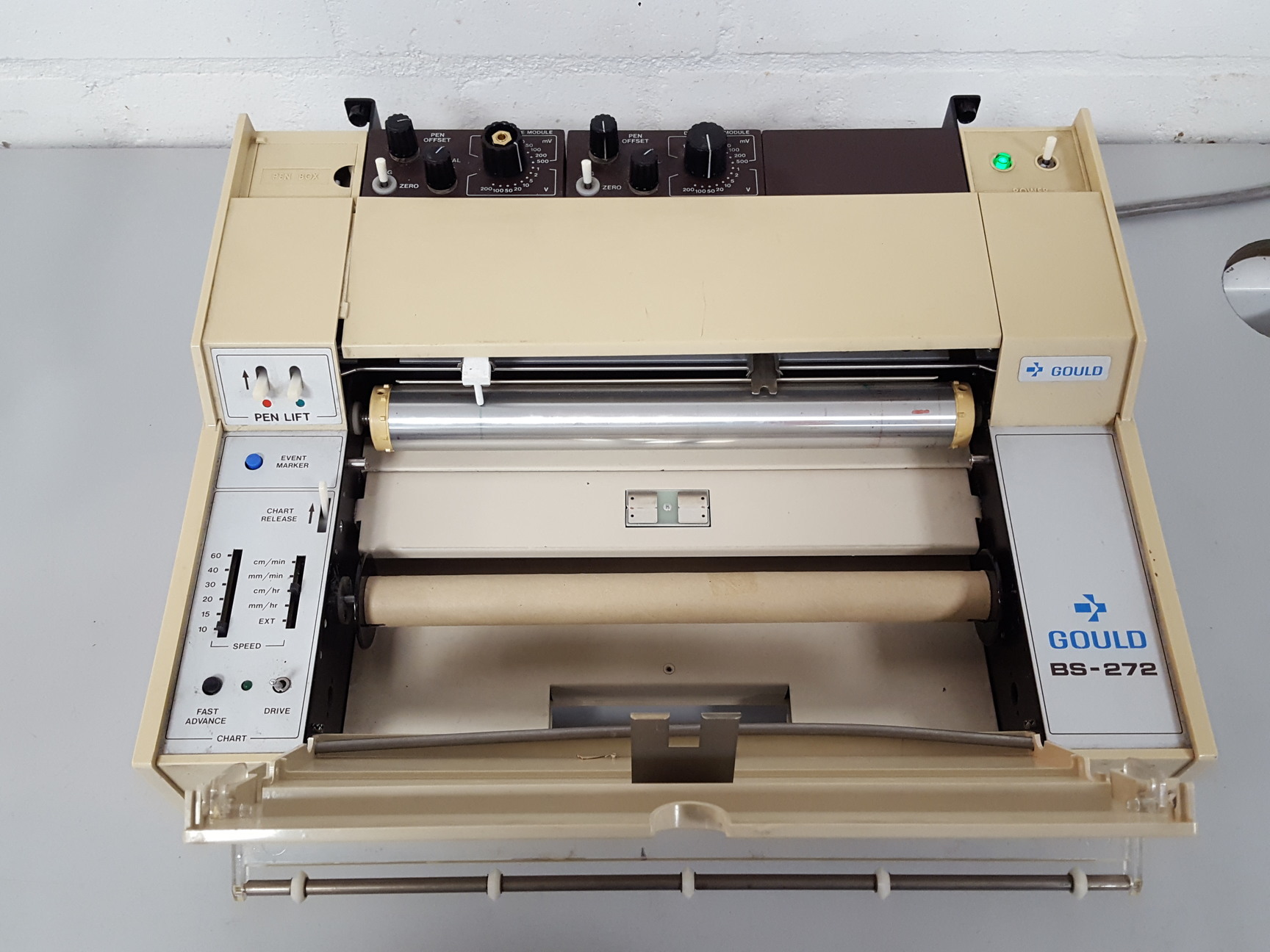 Image of Gould Type BS-272 Chart Recorder Lab