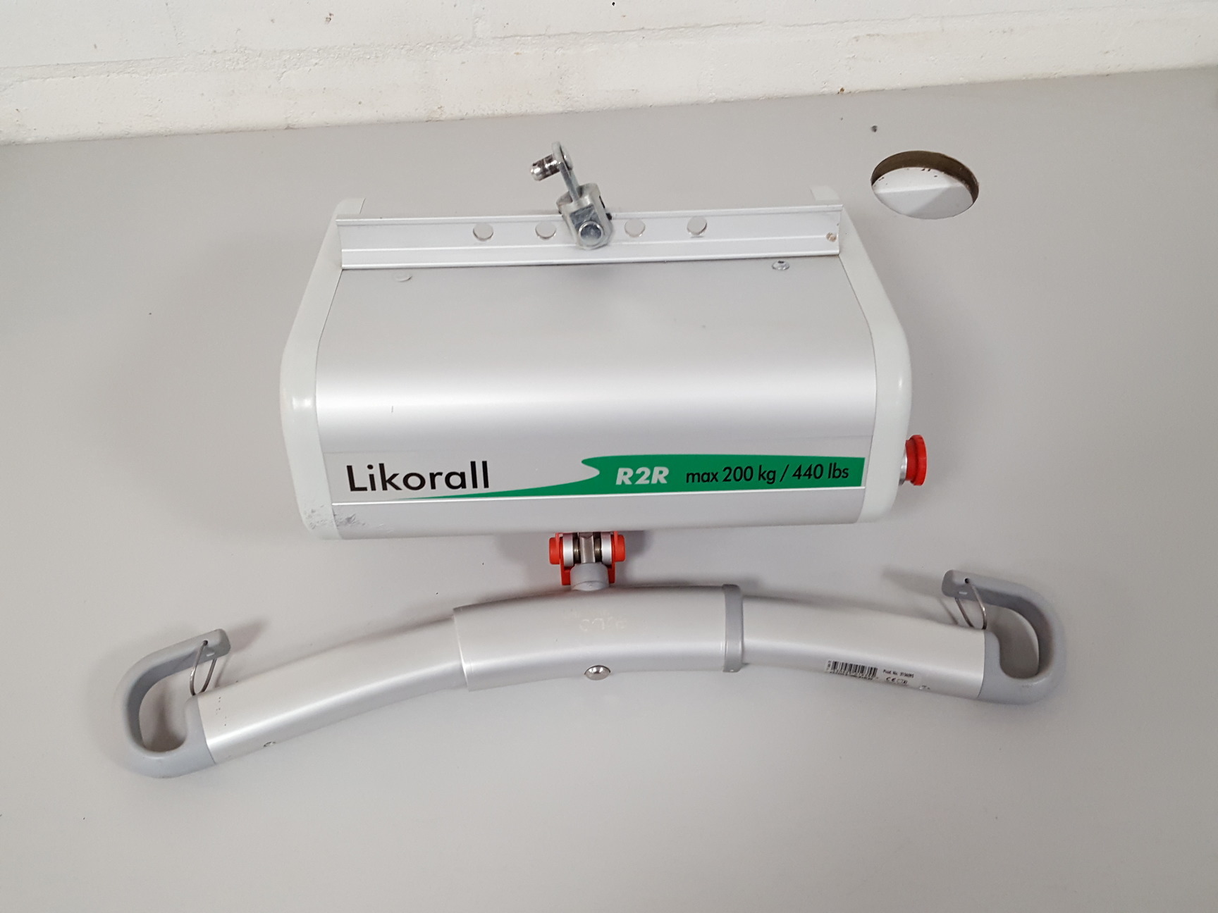 Image of Likorall 242 S R2R Overhead 200kg Patient Lift Disabled Hoist Winch Healthcare