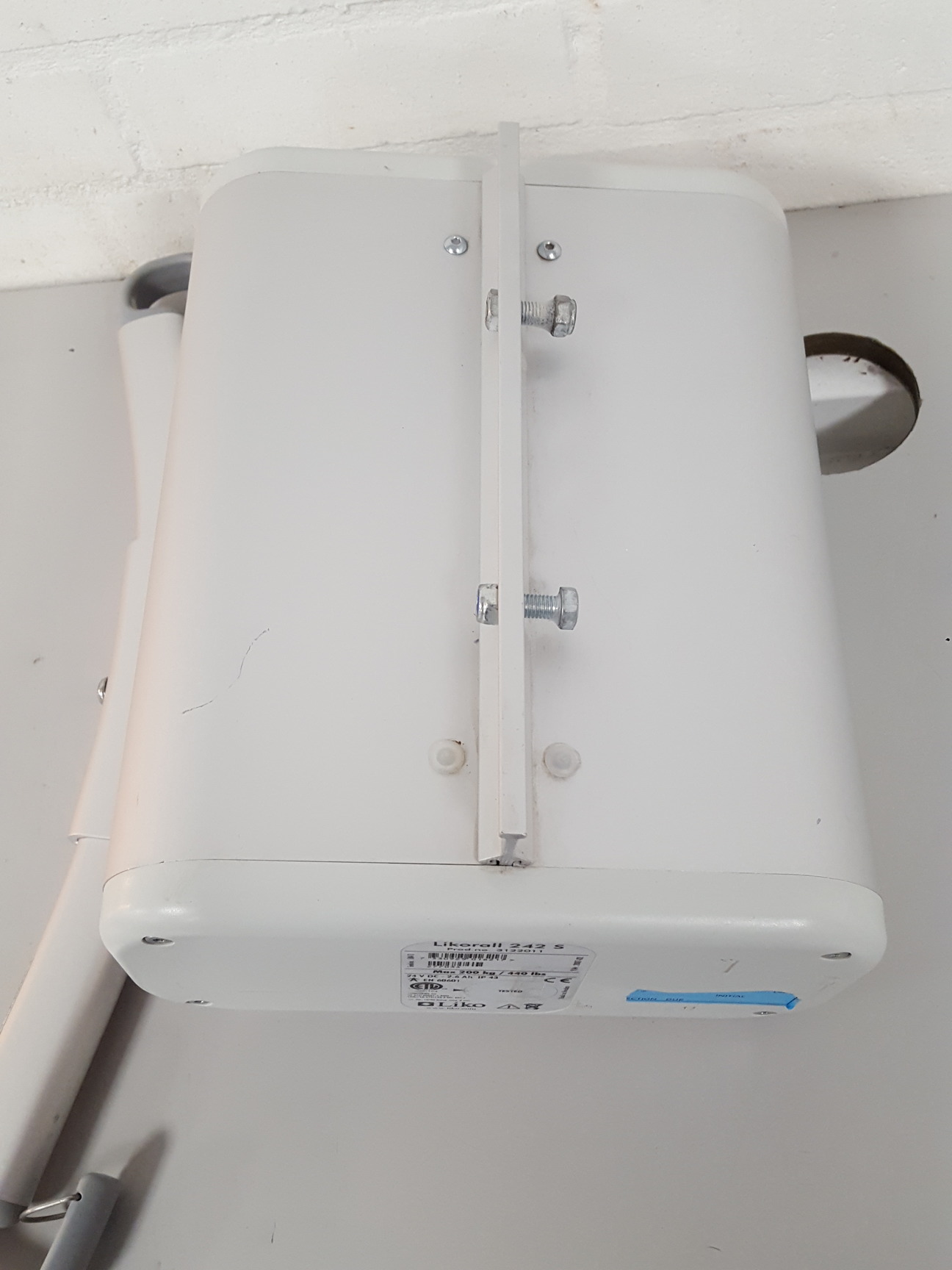Image of Likorall 242 S R2R Overhead 200kg Patient Lift Disabled Hoist Winch Healthcare