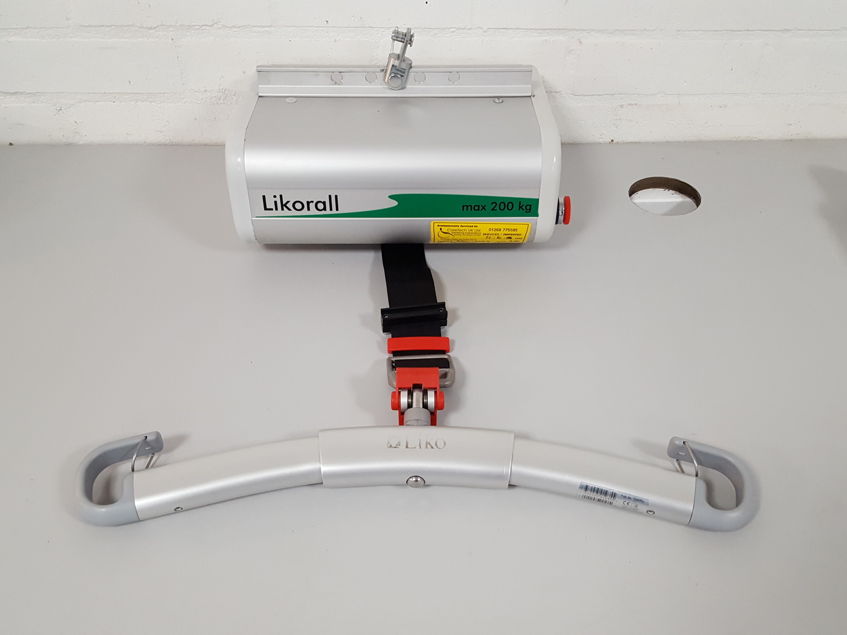 Image of Likorall 242 S R2R Overhead 200kg Disabled Lift Patient Winch Healthcare