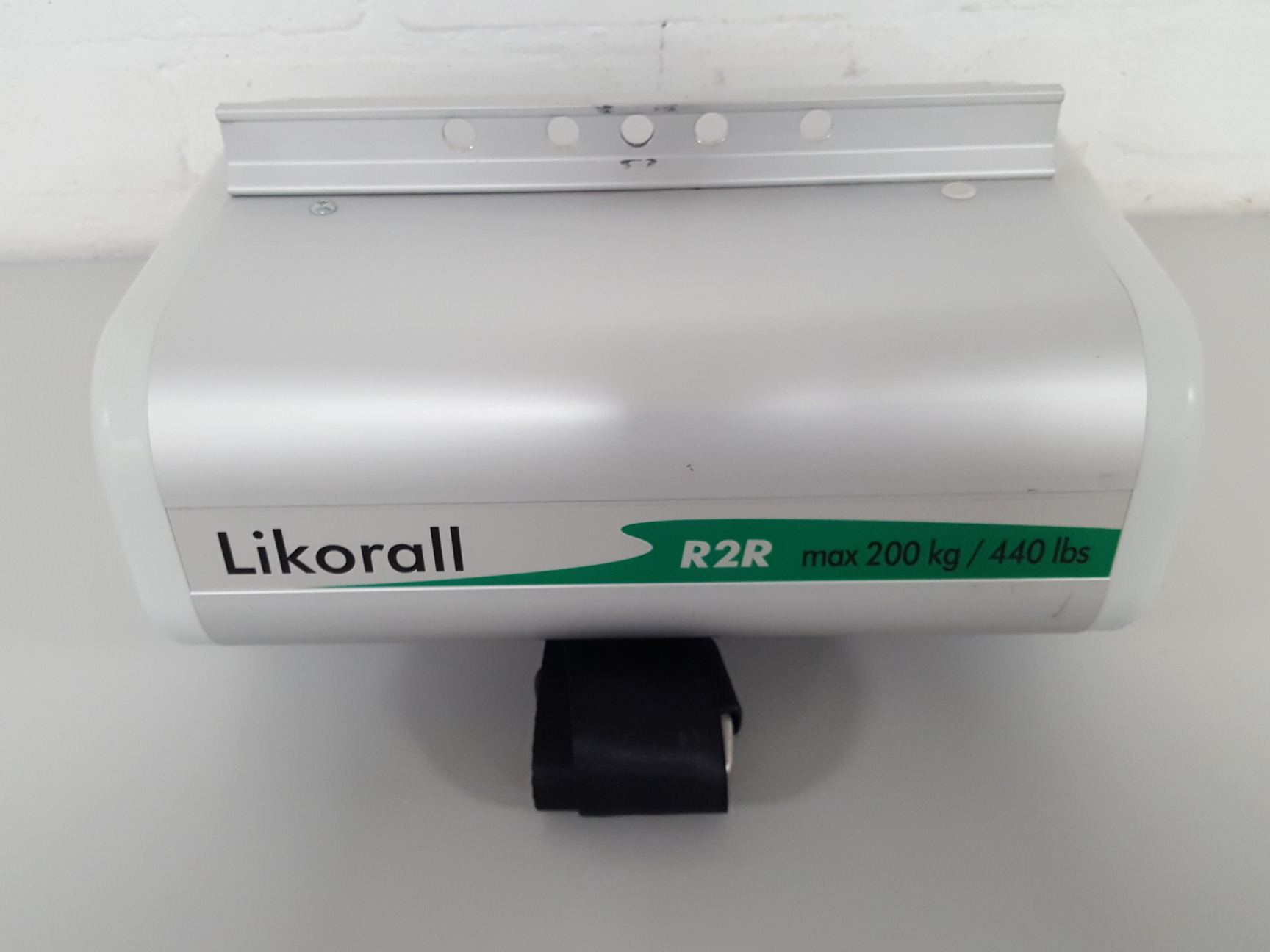 Image of Likorall 242 S R2R 200kg Overhead Patient Lift Healthcare Inc Hanger & Manual