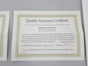 Thumbnail image of 2 x Broadley James 12mm Oxyprobe Membranes & Z110001010 Polarization module Lab