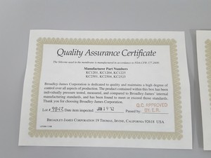 Thumbnail image of 2 x Broadley James 12mm Oxyprobe Membranes & Z110001010 Polarization module Lab