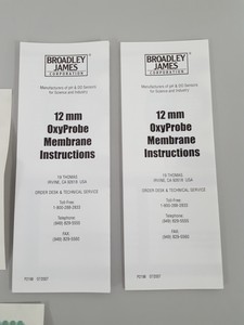 Thumbnail image of 2 x Broadley James 12mm Oxyprobe Membranes & Z110001010 Polarization module Lab