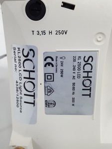 Thumbnail image of Schott KL 2500 LCD Halogen Cold Light Source inc 1 Filter Lab