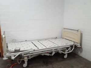 Thumbnail image of Huntleigh Contura Model 560AA2A Electric Profiling Hospital Care Bed Medical