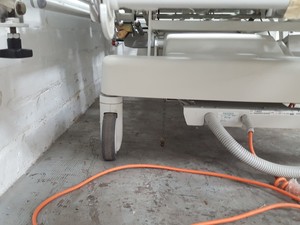 Thumbnail image of Huntleigh Contura Model 560AA2A Electric Profiling Hospital Care Bed Medical