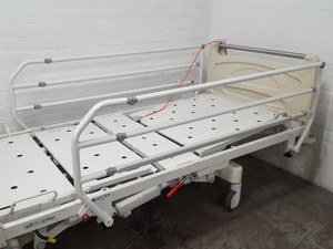 Thumbnail image of Huntleigh Contura Model 560AA2A Electric Profiling Hospital Care Bed Medical