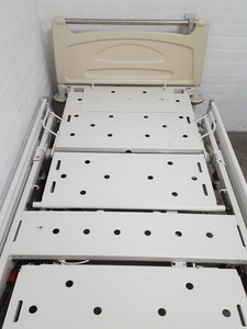 Thumbnail image of Huntleigh Contura Model 560AA2A Electric Profiling Hospital Care Bed Medical